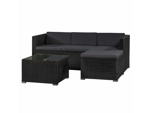 Veiling - Loungset Punta Cana - Polyrotan, Tuin en Terras, Tuinsets en Loungesets