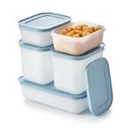 Tupperware Diepvriesbakjes Set Blauw, Huis en Inrichting, Keuken | Tupperware, Ophalen of Verzenden, Nieuw, Blauw