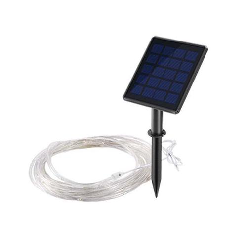 Solar lichtslang Bari | 10 meter | IP67 | 2100K extra warm w, Tuin en Terras, Buitenverlichting, Overige typen, Nieuw, Minder dan 50 watt