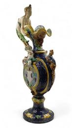 Bak - Terracotta - 1800-1850 - Barbotine-Vase Paris, Antiek en Kunst