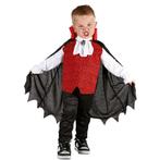 Halloween Vampier Kostuum Rood/Zwart Kind 3/4 jaar, Nieuw, Verzenden