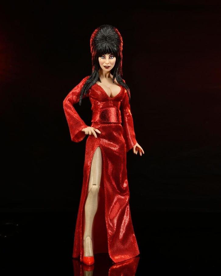 Elvira, Mistress of the Dark Clothed Action Figure Red, Frig, Verzamelen, Film en Tv, Nieuw, Ophalen of Verzenden