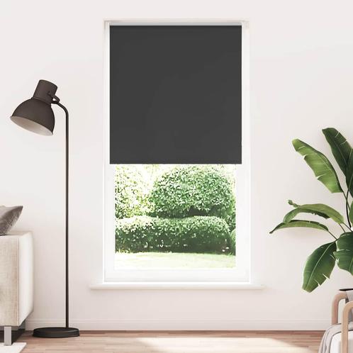 vidaXL Rolgordijn verduisterend 110x230 cm stofbreedte 105,7, Huis en Inrichting, Stoffering | Gordijnen en Lamellen, Zwart, Nieuw