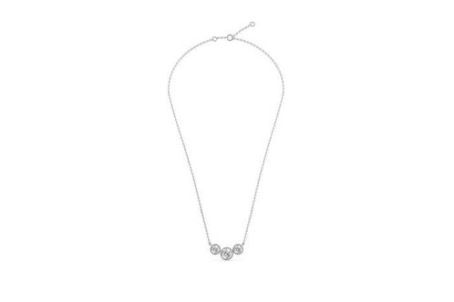 Zonder Minimumprijs - Halsketting - 14 karaat Witgoud -, Sieraden, Tassen en Uiterlijk, Kettingen