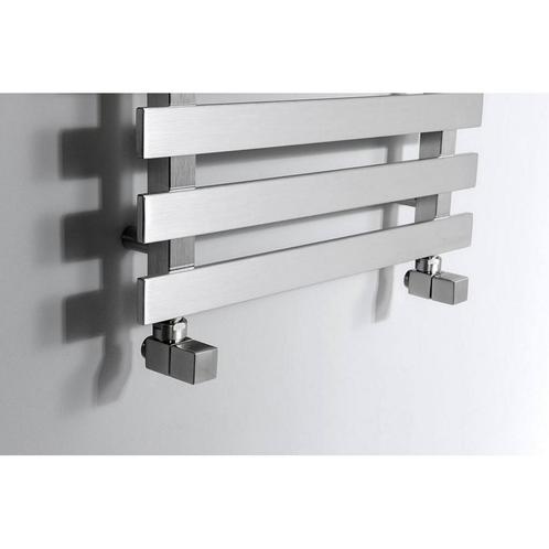 Handdoekradiator Sapho Truva Recht 60x150 cm Geborsteld RVS, Doe-het-zelf en Verbouw, Sanitair, Ophalen of Verzenden