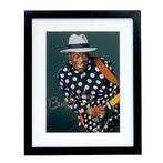 Gesigneerde foto van Buddy Guy - blues en rockgitarist, Verzamelen, Muziek, Artiesten en Beroemdheden, Verzenden, Nieuw, Foto of Kaart