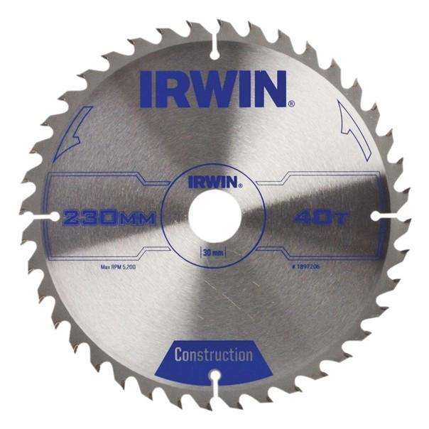 Zaagblad Irwin 230 x 30mm x 24T ATB (Zaagbladen), Doe-het-zelf en Verbouw, Gereedschap | Machine-onderdelen en Toebehoren, Nieuw