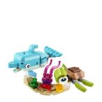 LEGO Creator  dolfijn en schildpad 31128