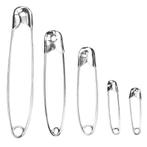 Benson Veiligheidsspelden set - 4 maten - Zilver - Stevig..., Ophalen of Verzenden, Nieuw