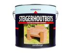 Veiling - Hermadix Steigerhoutbeits - 2,5 liter - Zand beige, Doe-het-zelf en Verbouw, Verf, Beits en Lak, Nieuw