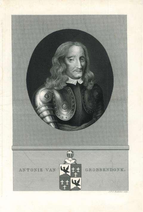 Portrait of Anthonie II Schetz, 1st Count of Grobbendonk, Antiek en Kunst, Kunst | Etsen en Gravures