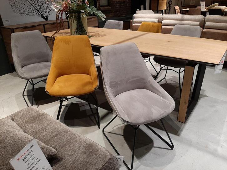 Arwen eetkamerstoelen (set van 6) **SHOWROOMMODEL**, Huis en Inrichting, Stoelen, Nieuw, Stof