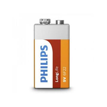 Philips Super Alkaline Batterij 6F22L1B/10 - 9 Volt - 1 stuk