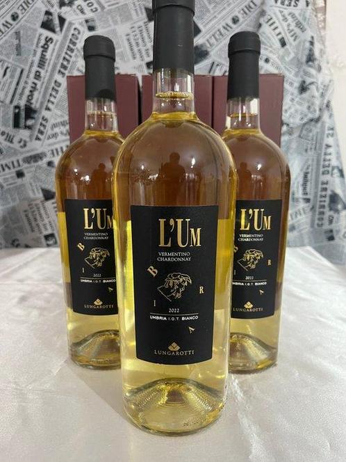 2022 Lungarotti “L’UM” - Umbrië IGT - 3 Magnums (1.5L), Verzamelen, Wijnen