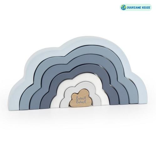 Houten regenboog | Duurzaam speelplezier voor peuters| Blauw, Kinderen en Baby's, Speelgoed | Houten speelgoed, Nieuw, Ophalen of Verzenden