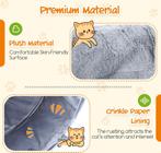 Kattentunnel - Kattenspeelgoed - Kattenspeeltjes - Grijs - N, Dieren en Toebehoren, Verzenden, Zo goed als nieuw