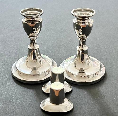 Svend Toxværd - Kaarsenhouder (4) - .830 zilver, Antiek en Kunst, Antiek | Goud en Zilver