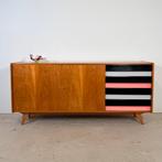 U460 sideboard met gekleurde lades, Jií Jiroutek, 150 tot 200 cm, Vintage, Ophalen of Verzenden, Zo goed als nieuw