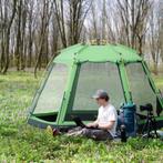 TRUUSK Outsunny Campingzelt 6-Personen Familien-Kuppelzelt P, Caravans en Kamperen, Verzenden, Nieuw