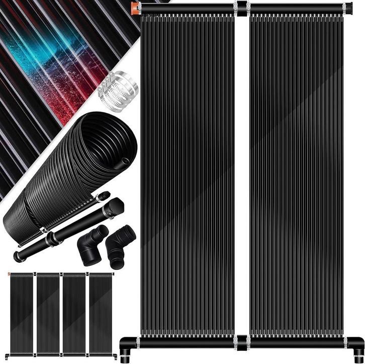 KESSER® Solar mat - Zwembadverwarming - 400x70cm - Zwart •, Tuin en Terras, Zwembad-toebehoren, Zo goed als nieuw, Verzenden