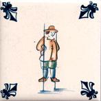 KLM Airline Business Class Delft Blue Tile Coaster - 75×75, Verzenden, Zo goed als nieuw