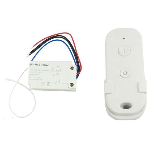 Klik aan/uit schakelaar - draadloos - 200W, Hobby en Vrije tijd, Elektronica-componenten, Ophalen of Verzenden