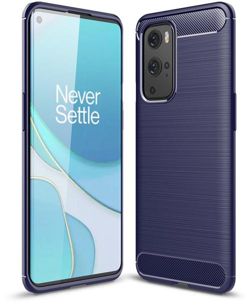 ProGuard OnePlus 9 Pro Hoesje Brushed Carbon Blauw, Telecommunicatie, Mobiele telefoons | Hoesjes en Frontjes | Overige merken