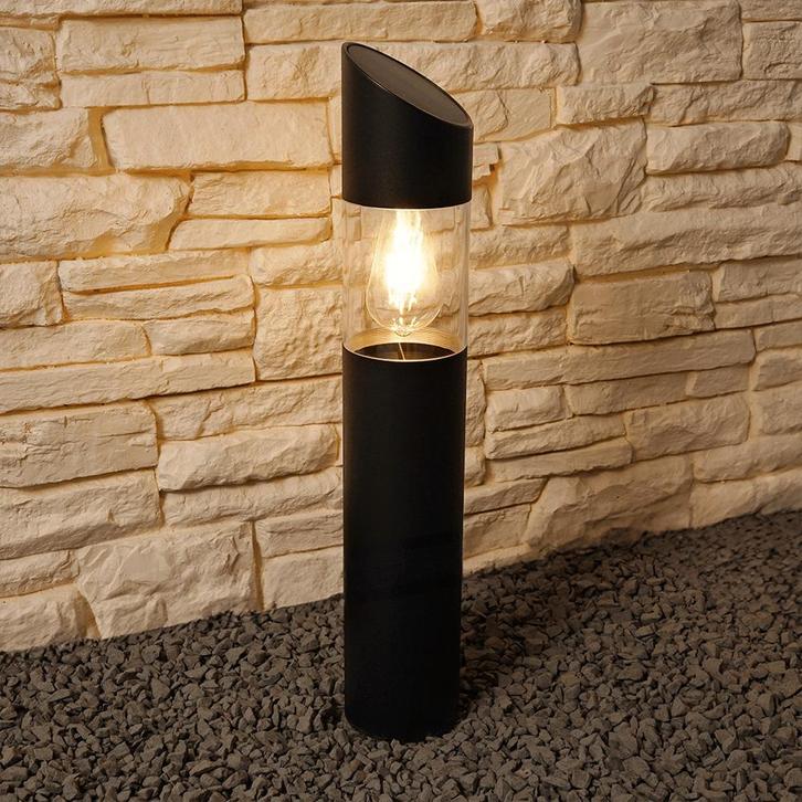 Solar staande lamp Ivar, Tuin en Terras, Buitenverlichting, Led, Licht-donker-sensor, Zonne-energie, Minder dan 50 watt, Nieuw