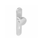 Intersteel Knop op langschild sleutelgat 56mm - RVS, Verzenden, Nieuw