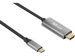 Veiling - Trust Calyx - USB-C naar HDMI-kabel - 4K ondersteu, Verzamelen, Elektronische Apparatuur