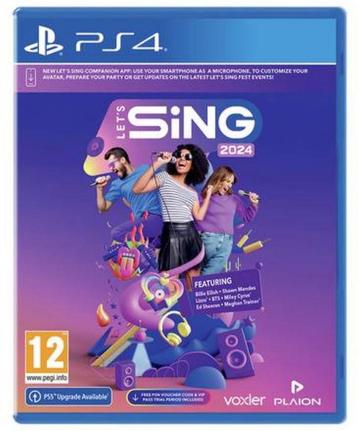 Lets Sing 2024 International Version + 2 Microphones - PS4 beschikbaar voor biedingen