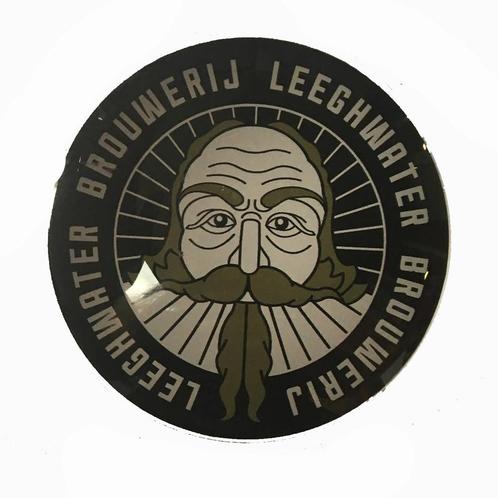 Occasion - Ronde taplens Brouwerij Leeghwater bol 69 mmø, Zakelijke goederen, Horeca | Overige, Ophalen of Verzenden