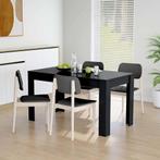 Eettafel 140x75 Zwart | Thuiswerken? | OP = OP, Huis en Inrichting, Tafels | Eettafels, 100 tot 150 cm, Nieuw, Strak en eenvoudig ontwerp