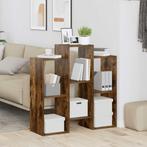 vidaXL Dressoir Gerookt eiken 90 x 30 x 90 cm, Verzenden, Nieuw, 50 tot 100 cm, 25 tot 50 cm