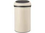 Brabantia Touch Bin Prullenbak - 60 liter - Soft Beige, Verzenden, Zo goed als nieuw