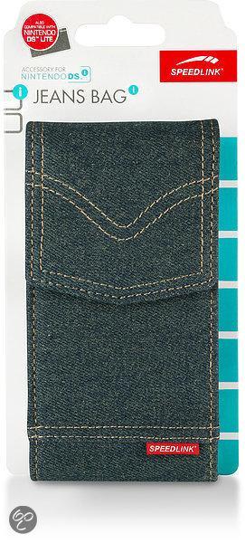 Speedlink Stonewashed Jeans style Opbergtas Blauw Dsi DS, Spelcomputers en Games, Spelcomputers | Nintendo Portables | Accessoires