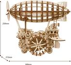 Robotime modelbouwpakket Zeppelin Airship hout Knutselen, Verzenden, Nieuw