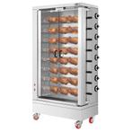 GGM Gastro | Kippengrill op gas - 51,73kW - met 8 spiesen |, Verzenden