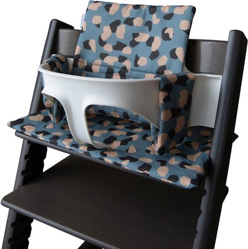 MamaLoes Panter Blauw Meegroei Stoelverkleiner ML011003, Kinderen en Baby's, Kinderstoelen, Nieuw, Verzenden