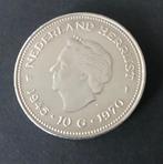 Zilveren 10 gulden 1945-1970, Zilver, Koningin Juliana, 10 gulden, Losse munt