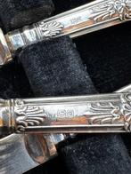 Edwardian Sterling Silver Handled cased tea / butter knives, Antiek en Kunst