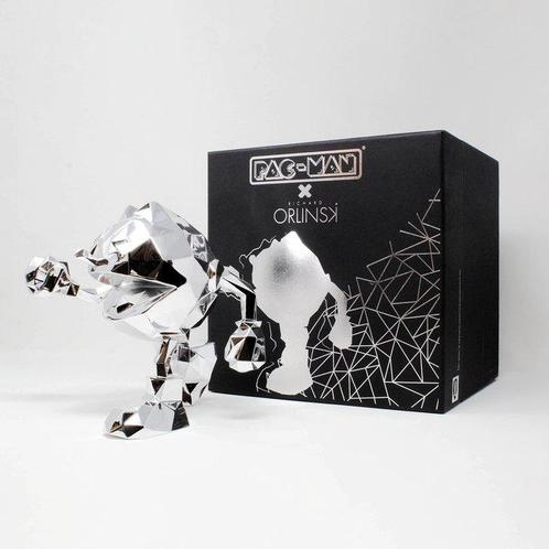 Richard Orlinski (1966) - PAC-MAN x Orlinski Édition Silver, Antiek en Kunst, Kunst | Designobjecten
