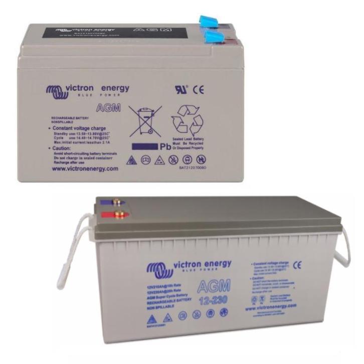 Victron accu AGM Super cycle 12V/100Ah (M6), Watersport en Boten, Bootonderdelen, Nieuw, Zeilboot of Motorboot, Ophalen of Verzenden