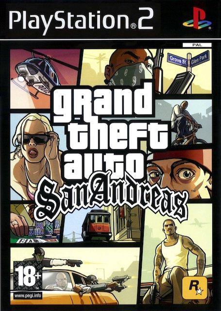 Grand Theft Auto San Andreas (GTA) (Losse CD) (PS2 Games), Spelcomputers en Games, Games | Sony PlayStation 2, Zo goed als nieuw