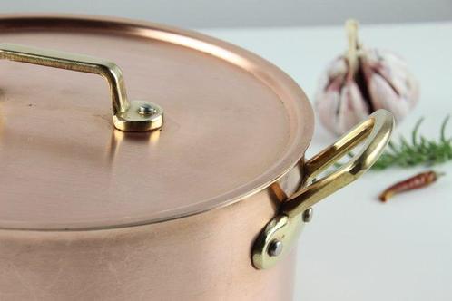 Unicorn - Kookpan - 3.0 liter - Koper, Messing, Staal, Antiek en Kunst, Antiek | Keukenbenodigdheden