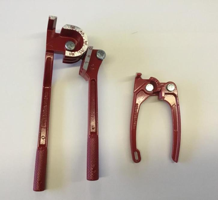 buigijzers set groot & klein rood, Auto-onderdelen, Remmen en Aandrijving, Nieuw, Ophalen of Verzenden