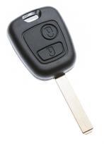 Toyota Aygo (2005-2014) sleutel, 2 knop remote, Nieuw, Ophalen