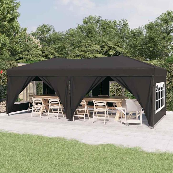 vidaXL Partytent inklapbaar met zijwanden 3x6 m, Tuin en Terras, Partytenten, Partytent, Nieuw, Verzenden