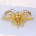 Broche - 18 karaat Geel goud - Filigrein Vintage 1940