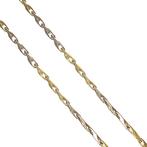 Halsketting - 18 karaat Geel goud, Witgoud, Sieraden, Tassen en Uiterlijk, Kettingen, Nieuw